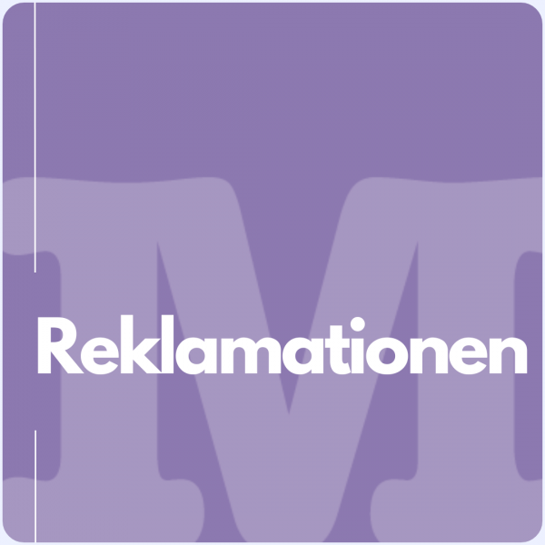 Reklamationen